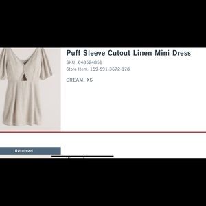 ABERCROMBIE DRESS